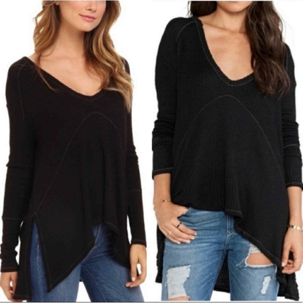 Free People Sunset Park Thermal Tunic